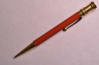 Parker Senior Duofold Orange Pencil 1920 