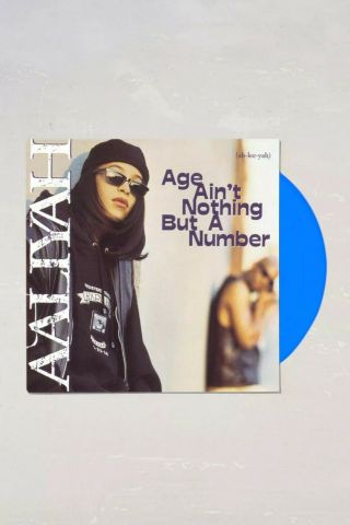 Aaliyah Age Aint Nothing But A Number Exclusive Lp Blue Vinyl Record