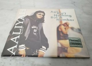 Aaliyah Age Aint Nothing But A Number Exclusive LP Blue Vinyl Record 2