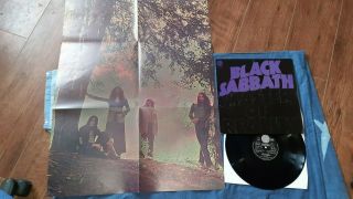 Black Sabbath Master Of Reality 1972 - First Holland Press - Vertigo Swirl -