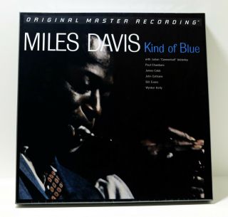 Miles Davis Kind Of Blue 180 - Gram Vinyl 2xlp 45rpm Mofi Mobile Fidelity