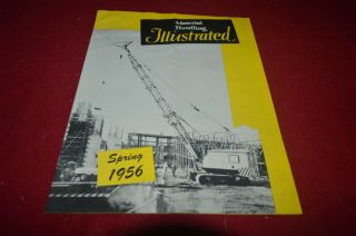 Northwest Crane Dragline Material Handling Illustrated Spring1956 Brochure Fcca