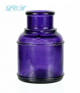 Translucent Purple Colored Antique Carter 