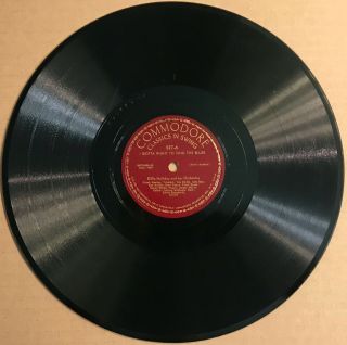78 rpm Billie Holiday self titled Commodore 1947 CR - 2 album set jazz vocal 3