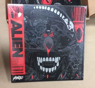 Alien 4 Lp Mondo Motion Picture Soundtrack Vinyl With Handbill