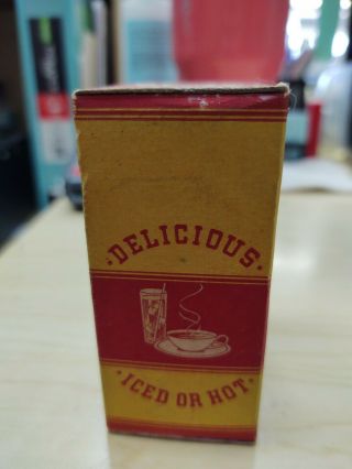 Vintage George E.  Pellens Cincinnati Golden Flow Orange Pekoe Tea Box, 2