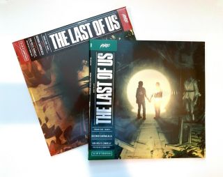 The Last Of Us Soundtrack Volume 1 & 2 Exclusive Bundle Pack Splatter Vinyl 4xlp