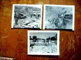 3 Wwii Gi Snapshot Photo Of Us Soldiers Italy Invasion Id 
