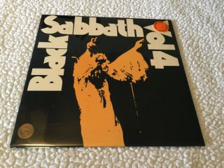 Black Sabbath Vol 4 Colored Vinyl Record Lp
