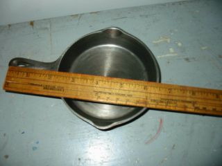 Wagner Ware Childs Toy Cast Iron Salesman Sample Frying Pan Sidney O Very 3