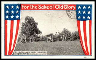 Oas - Cny 7976 Postcard Circa 1919 For The Sake Of Old Glory