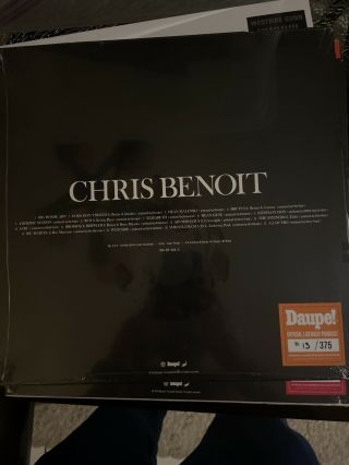WestSide Gunn Chris Benoit Orange Vinyl GxFR Griselda Daupe 13/375 2