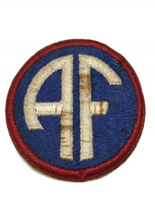 Wwii U.  S.  Army Af Allied Forces Hq Head Quarters Cut Edge Ng Patch