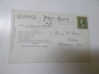 2 Old Concordia Kansas Postcards 1910 Dr.  Weaver ' s Hospital & 8th St.  House 3