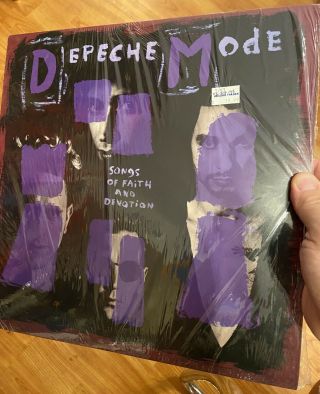 Depeche Mode Songs Of Faith And Devotion 1993 Mute Records Made In Uk  Lp
