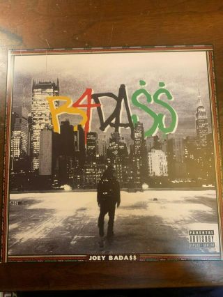 Joey Badass Vinyl B4da$$ Lp Rap Pink Vinyl 2015 Paper Trails