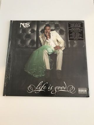 Nas - Life Is Good Vinyl Lp X 2 & Factory Island / Def Jam