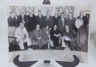1945 Wwii Ap Photo Republicans Discuss Post - War Plans