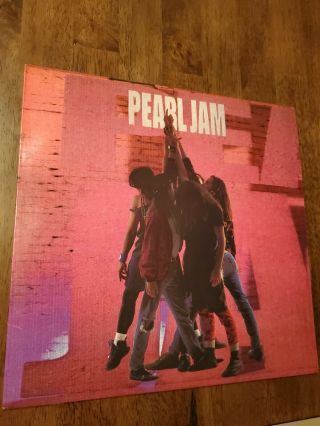 Ten [lp] By Pearl Jam (vinyl,  Aug - 1991,  Epic Associated) Pressing