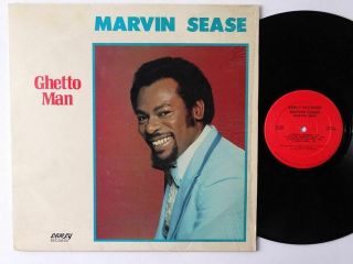 Marvin Sease - Ghetto Man - Private Modern Soul Boogie Lp Early Vg,