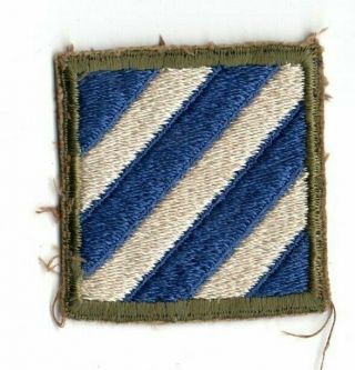 World War Ii Us Army 3rd Infantry Division Patch