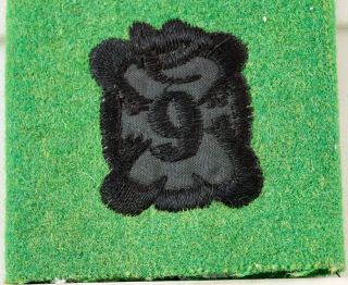 9th Infantry Regiment Crest Di/dui Embroidered