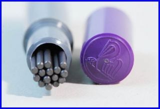 Pelikan 1.  18 Mm Copying Lead For Mechanical Pencil/ Writes Grey And Turns Purple