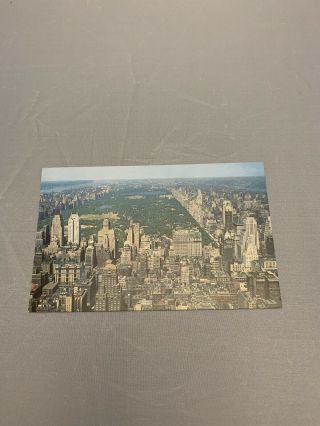 York Ny Nyc Rca Building Central Park Postcard Old Vintage Card View Post Pc
