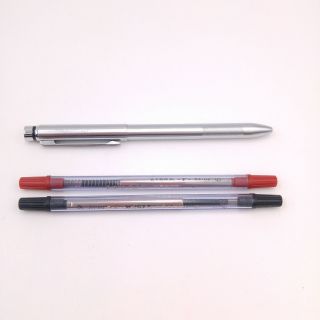 Vintage Zebra Sharbo Ball Pen And Mechanical Pencil 0.  5mm W/refills - Japan