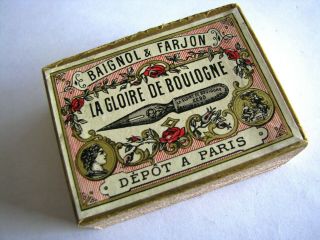 Dip Pen Nibs Box Gloire De Boulogne N°2298