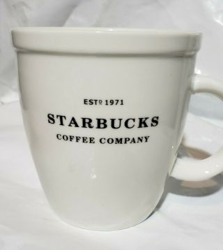 Starbucks Barista Mug.  Est.  1971 Starbucks Coffee Company 2006 Cup Java Cocoa
