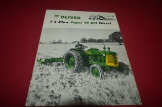 Oliver 99 Gm Diesel Tractor Brochure Fcca