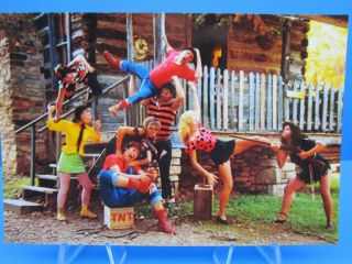 Dogpatch Usa Characters Theme Park Cool Photo Of Old Postcard L@@k