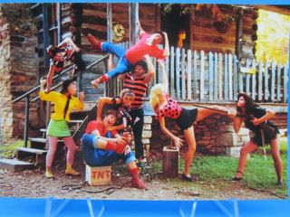 DOGPATCH USA CHARACTERS THEME PARK COOL PHOTO OF OLD POSTCARD L@@K 4