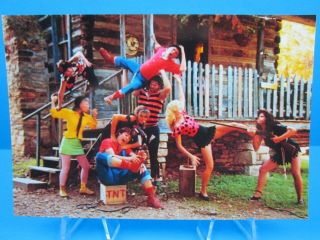 DOGPATCH USA CHARACTERS THEME PARK COOL PHOTO OF OLD POSTCARD L@@K 6