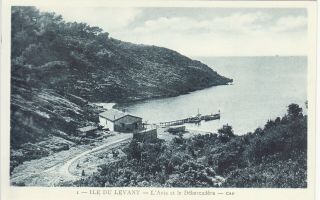 Carte Postale Ancienne Old Postcard Île Du Levant Var L 