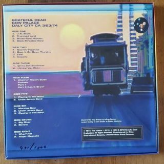 Grateful Dead LP Vinyl DICK ' S PICKS Vol 24 3/23/74 4 - LP Box Set 971/1,  500 2