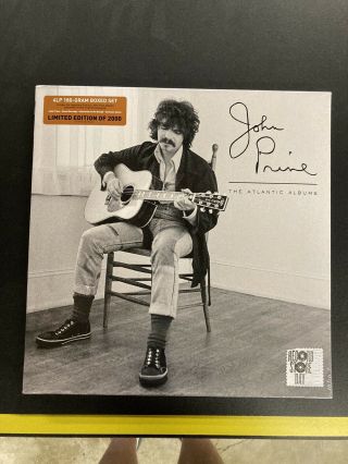 Rsd John Prine The Atlantic Albums Record Store Day Limited Vinyl Box Set