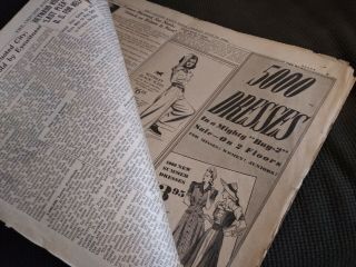 June 14 1940 Chicago Daily News Newspaper Paris Falls WWII World War II 3