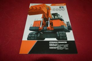Hitachi Ex5500 Hydraulic Excavator Brochure Fcca