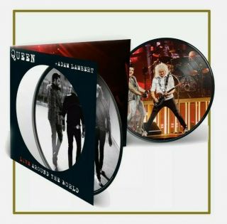 Queen & Adam Lambert Live Around The World Picture Disc Ltd To 2020