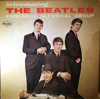 The Beatles - - Introducing The Beatles - Vee Jay Records - 1964 - Mono - Vinyl Lp