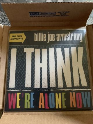 Green Day Billie Joe Armstrong I Think We’re Alone Now 7” Yellow Vinyl