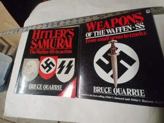 Ww2 Books Weapons Of The Waffen Ss,  And Hit 