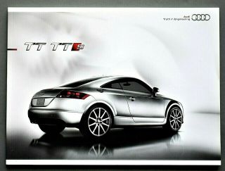 2010 Audi Tt & Tts Prestige Brochure 46 Pages 8.  5 " X 11.  5 " G10tt