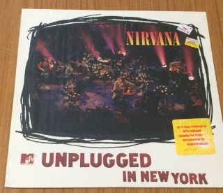 Nirvana Lp Unplugged In York Not Reissue Geffen Dgc - 24727