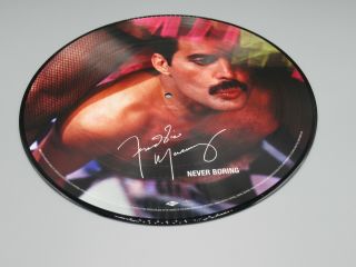 Never Boring LP Picture Disc Numbered,  Limited Edition - Freddie Mercury Queen 3