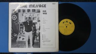 Reggae/ska Lp Prince Buster All Stars - The Message Dub Wise On Fab Records