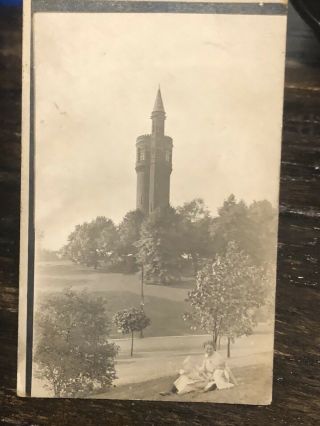 Eden Park Cincinnati,  Ohio.  Post Card.  Vintage Cincinnati.  Photo Post Card.  Old