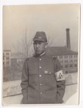 Wwii Imperial Japanese Army Ija Kempeitai Officer Pre - 1939 Photo